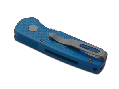 Pro-Tech Knives, LLC™ Runt 5 Auto R5205-BLUE Blue 6061-T6 Aluminum CPM 20CV Stainless Steel Pocket Knife