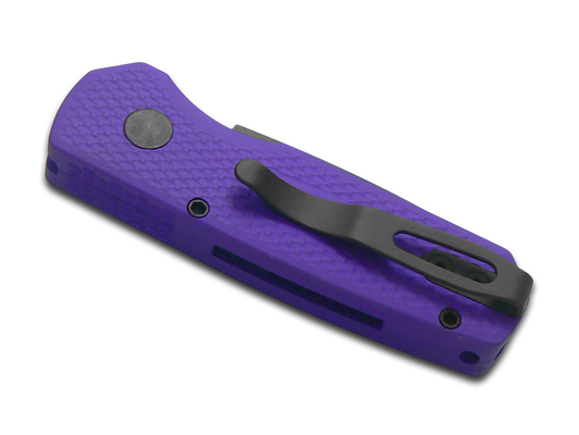Pro-Tech Knives, LLC™ Runt 5 Auto R5406-PURPLE Purple Aluminum CPM-Magnacut Stainless Steel Pocket Knife