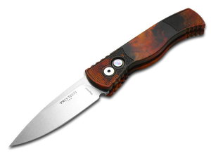 Pro-Tech Knives, LLC™ Tactical Response 2 T201-DF Del Fuego 6061-T6 Aluminum MagnaCut Stainless Steel Pocket Knife