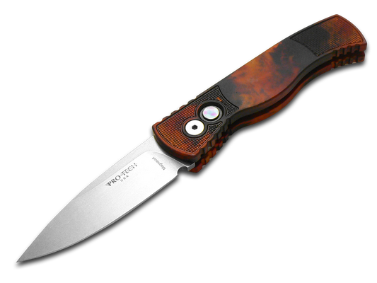 Pro-Tech Knives, LLC™ Tactical Response 2 T201-DF Del Fuego 6061-T6 Aluminum MagnaCut Stainless Steel Pocket Knife