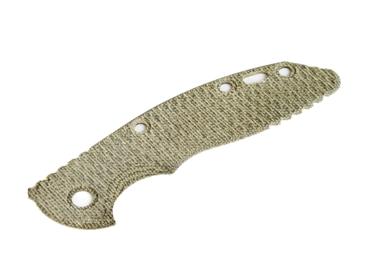 Rick Hinderer Knives, LLC™ 3" XM-18 SCALE TEXTURED MICARTA OD GREEN Knife Od Green Micarta Handle Scale