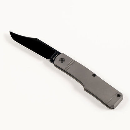 Jack Wolf Knives™ Sharpshooter Jack SHARP-02-TI-REV-TUX 6AL4V Titanium S90V Stainless Steel Pocket Knife