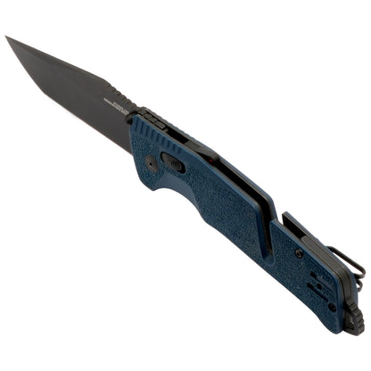 SOG Specialty Knives™ Trident At 11-12-09-41 Uniform Blue GRN CYRO D2 Stainless Steel Pocket Knife