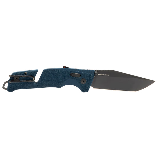 SOG Specialty Knives™ Trident At 11-12-09-41 Uniform Blue GRN CYRO D2 Stainless Steel Pocket Knife