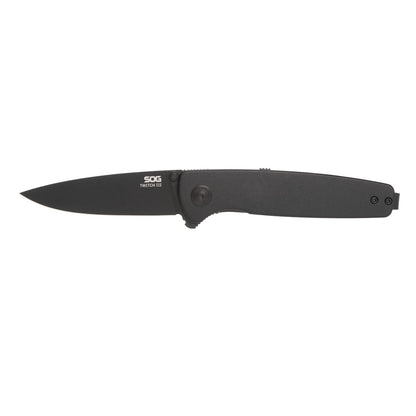 SOG Specialty Knives™ Twitch III Liner Lock SOG-11-15-01-43 Black 6061 Aluminum 154 Stainless Steel Pocket Knife