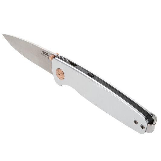 SOG Specialty Knives™ Twitch III Liner Lock SOG-11-15-02-43 6061 Aluminum 154 Stainless Steel Pocket Knife