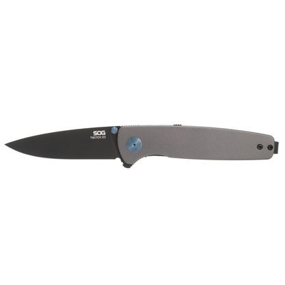 SOG Specialty Knives™ Twitch III Liner Lock SOG-11-15-03-43 Gray 6061 Aluminum 154 Stainless Steel Pocket Knife