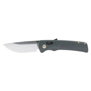 SOG Specialty Knives™ Flash AT 11-18-11-41 Dark Grey GRN D2 Semi-Stainless Steel Pocket Knife