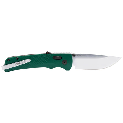 SOG Specialty Knives™ Flash AT 11-18-13-41 Green GRN D2 Semi-Stainless Steel Pocket Knife
