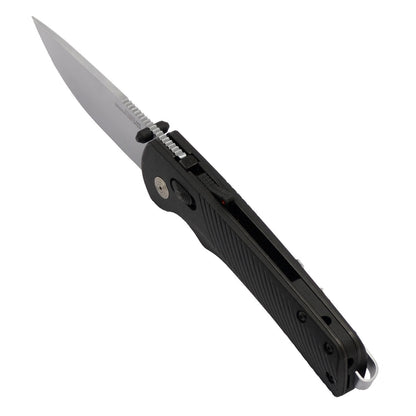 SOG Specialty Knives™ Flash AT-XR 11-18-14-41 Black GRN D2 Semi-Stainless Steel Pocket Knife