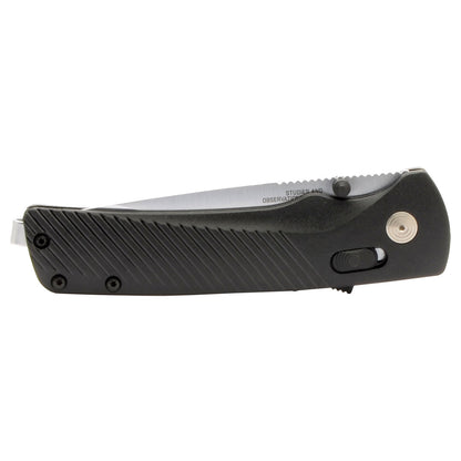 SOG Specialty Knives™ Flash AT-XR 11-18-14-41 Black GRN D2 Semi-Stainless Steel Pocket Knife