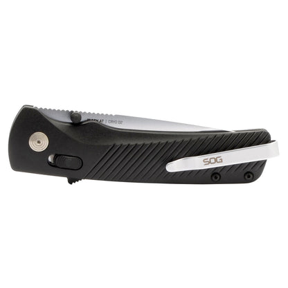 SOG Specialty Knives™ Flash AT-XR 11-18-14-41 Black GRN D2 Semi-Stainless Steel Pocket Knife