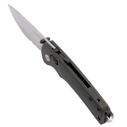 SOG Specialty Knives™ Flash AT-XR 11-18-15-41 Black GRN D2 Semi-Stainless Steel Pocket Knife