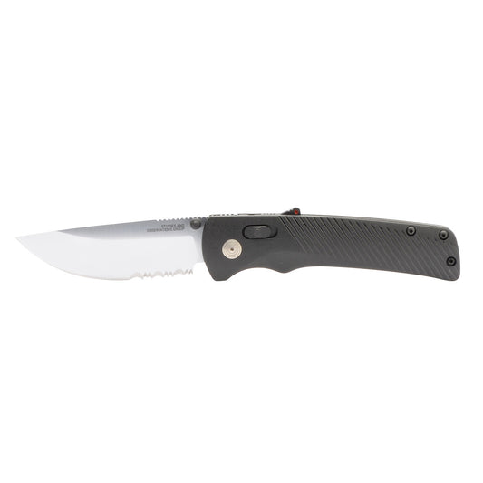 SOG Specialty Knives™ Flash AT-XR 11-18-15-41 Black GRN D2 Semi-Stainless Steel Pocket Knife