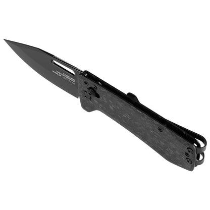 SOG Specialty Knives™ Ultra XR 12-63-05-57 Black Carbon Fiber CRYO CTS XHP Stainless Steel Pocket Knife