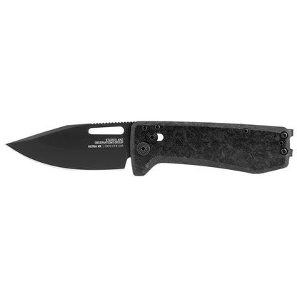 SOG Specialty Knives™ Ultra XR 12-63-05-57 Black Carbon Fiber CRYO CTS XHP Stainless Steel Pocket Knife