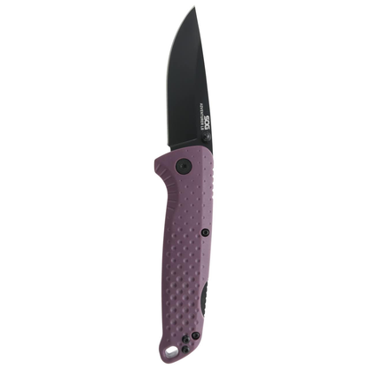 SOG Specialty Knives™ Adventurer Lockback SOG-13-11-04-43 Purple GFN 5CR15MOV Stainless Steel Pocket Knife