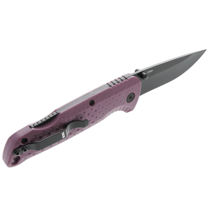 SOG Specialty Knives™ Adventurer Lockback SOG-13-11-04-43 Purple GFN 5CR15MOV Stainless Steel Pocket Knife