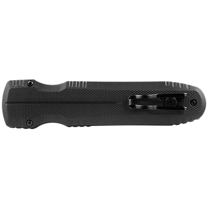 SOG Specialty Knives™ Pentagon OTF 15-61-01-57 Black Aluminum CRYO CPM S35VN Stainless Steel Pocket Knife