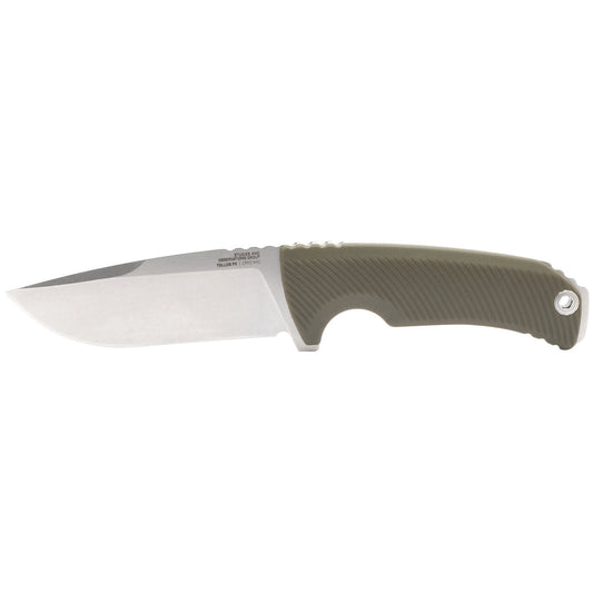 SOG Specialty Knives™ Tellus Fx Fixed Blade 17-06-01-43 OD Green GRN CRYO 440 Stainless Steel Knife