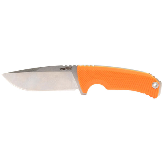 SOG Specialty Knives™ Tellus Fx Fixed Blade 17-06-03-43 Blaze Orange GRN CRYO 440 Stainless Steel Knife