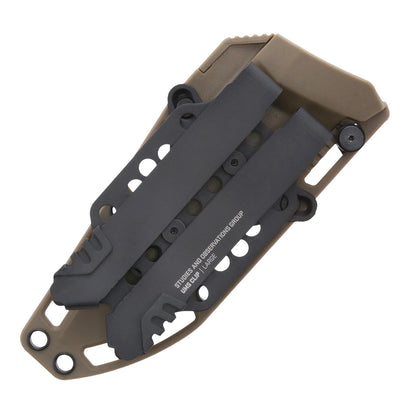 SOG Specialty Knives™ Trident FX Fixed Blade 17-12-05-57 Flat Dark Earth GRN CRYO 4116 Stainless Steel Knife
