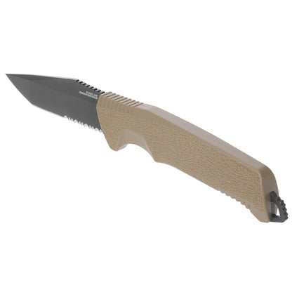 SOG Specialty Knives™ Trident FX Fixed Blade 17-12-06-57 Flat Dark Earth GRN CRYO 4116 Stainless Steel Knife