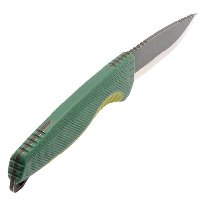 SOG Specialty Knives™ Aegis FX Fixed Blade 17-41-02-41 Forest Green Rubber and Moss Green GRN CRYO 4116 Krupp Stainless Steel Knife