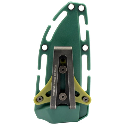 SOG Specialty Knives™ Aegis FX Fixed Blade 17-41-02-41 Forest Green Rubber and Moss Green GRN CRYO 4116 Krupp Stainless Steel Knife