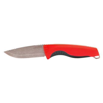SOG Specialty Knives™ Aegis FX Fixed Blade 17-41-03-41 Rescue Red Rubber and Indigo GRN CRYO 4116 Krupp Stainless Steel Knife