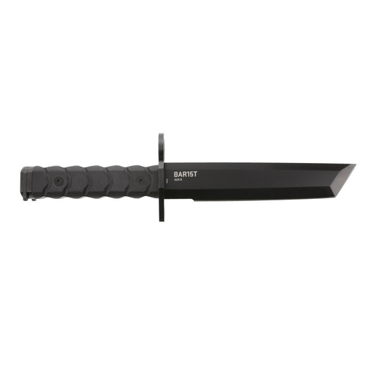 SOG Specialty Knives™ BAR15T Tanto Bayonet SOG-BY1001-BX Black G10 AUS-8 Stainless Steel Knife