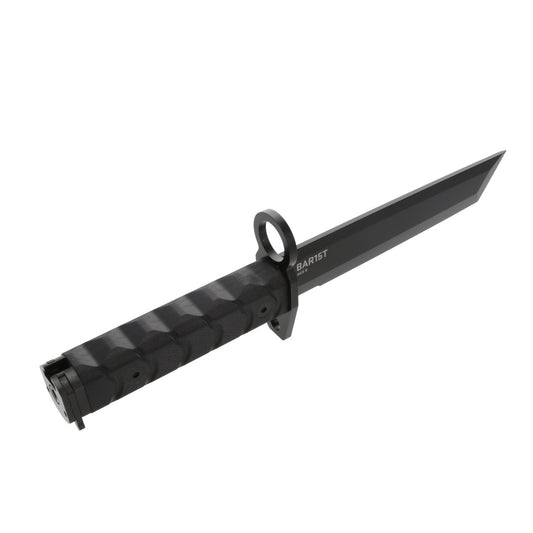 SOG Specialty Knives™ BAR15T Tanto Bayonet SOG-BY1001-BX Black G10 AUS-8 Stainless Steel Knife