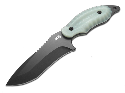 SOG Specialty Knives™ Kiku Fixed Blade KU-2025 Natural G-10 CPM S35VN Stainless Steel Knife