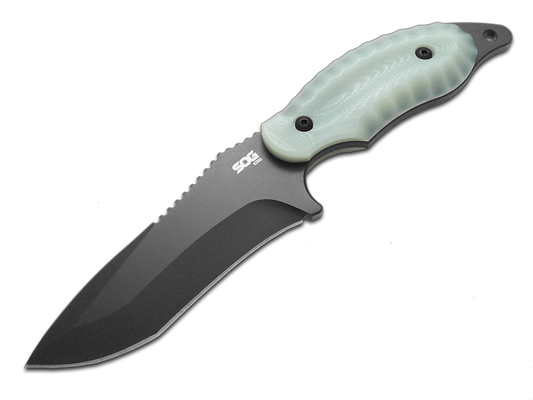 SOG Specialty Knives™ Kiku Fixed Blade KU-2025 Natural G-10 CPM S35VN Stainless Steel Knife