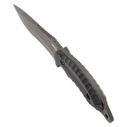 SOG Specialty Knives™ Kiku Fixed Blade KU-2026 Black Linen Micarta CPM S35VN Stainless Steel Knife