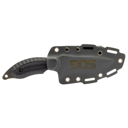 SOG Specialty Knives™ Kiku Fixed Blade KU-2026 Black Linen Micarta CPM S35VN Stainless Steel Knife