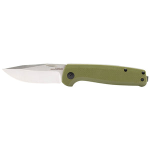 SOG Specialty Knives™ Terminus Slip-Joint TM1004-BX OD Green G10 CRYO D2 Stainless Steel Pocket Knife