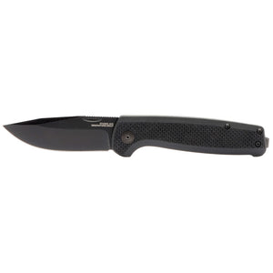 SOG Specialty Knives™ Terminus Slip-Joint TM1005-BX Black G10 CRYO D2 Stainless Steel Pocket Knife
