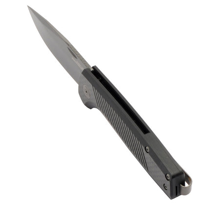 SOG Specialty Knives™ Terminus Slip-Joint TM1005-BX Black G10 CRYO D2 Stainless Steel Pocket Knife