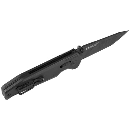 SOG Specialty Knives™ Vision XR LTE 12-57-09-57 Black Titanium CRYO CTS XHP Stainless Steel Pocket Knife