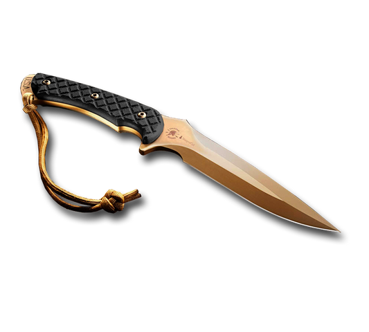 Spartan Blades, LLC™ Ares Fixed Blade SB1DEBKNLBK Black Canvas Micarta CPM MagnaCut Stainless Steel Knife