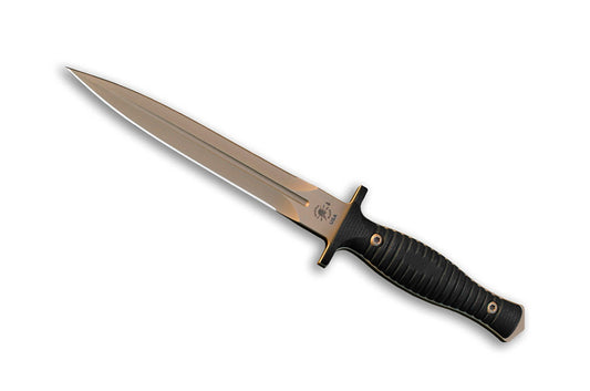 Spartan Blades, LLC™ George V-14 Dagger SB27DEBKKYTN Black G10 CPM MagnaCut Stainless Steel Knife