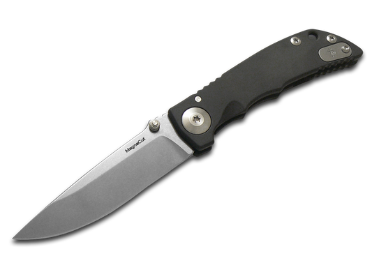 Spartan Blades, LLC™ Harsey Folder 3.25 Frame Lock SF10 PVD Black PVD 6AL4V Titanium CPM MagnaCut Stainless Steel Pocket Knife