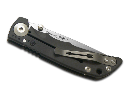 Spartan Blades, LLC™ Harsey Folder 3.25 Frame Lock SF10 PVD Black PVD 6AL4V Titanium CPM MagnaCut Stainless Steel Pocket Knife