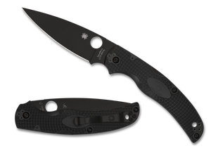 Spyderco Knives™ Native Lockback C244PBBK Black FRN CTS-BD1N Stainless Steel Pocket Knife