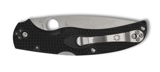 Spyderco Knives™ Native Chief Lockback C244PBK Black FRN CTS-BD1N Stainless Steel Pocket Knife