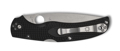 Spyderco Knives™ Native Chief Lockback C244PSBK Black FRN CTS-BD1N Stainless Steel Pocket Knife