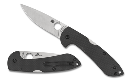 Spyderco Knives™ Siren Lockback C247CFP Black Carbon Fiber CPM S90V Stainless Steel Pocket Knife