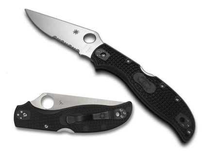 Spyderco Knives™ Stretch 2 XL Lockback C258PSBK Black FRN VG-10 Stainless Steel Pocket Knife