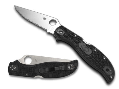 Spyderco Knives™ Stretch 2 XL Lockback C258SBK Black FRN VG-10 Stainless Steel Pocket Knife
